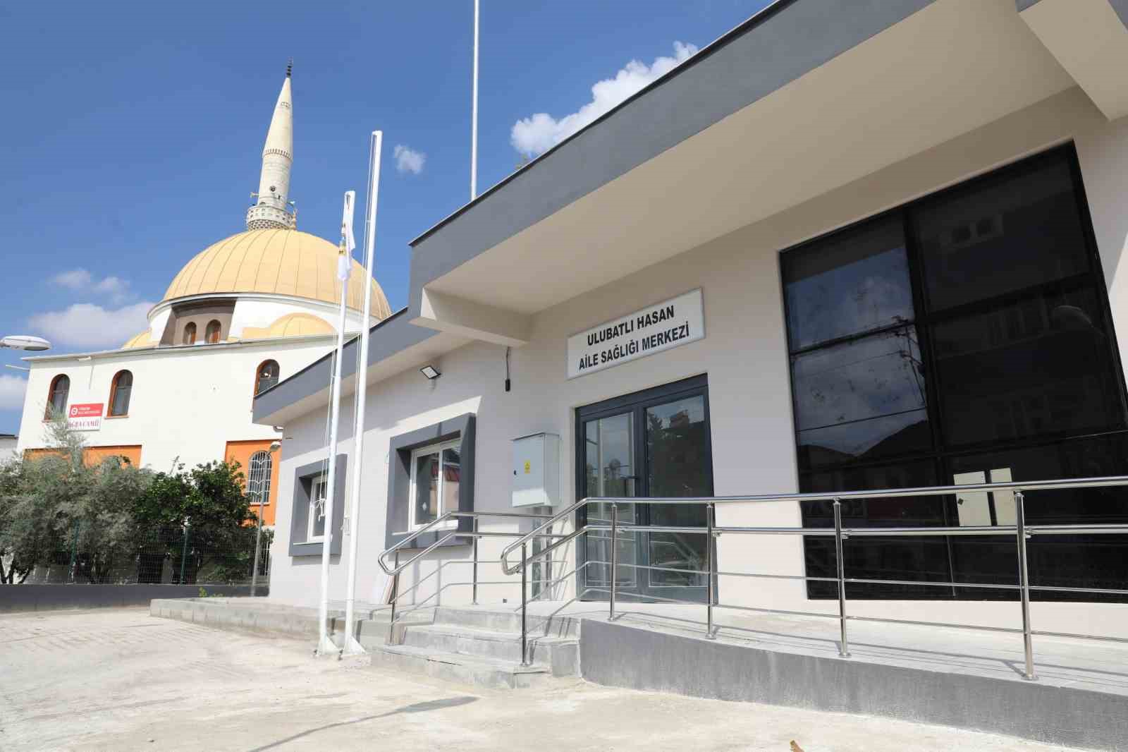 YÜREĞİR BELEDİYESİ TARAFINDAN ULUBATLI HASAN MAHALLESİ'NDE YAPTIRILAN AİLE SAĞLIĞI MERKEZİ,