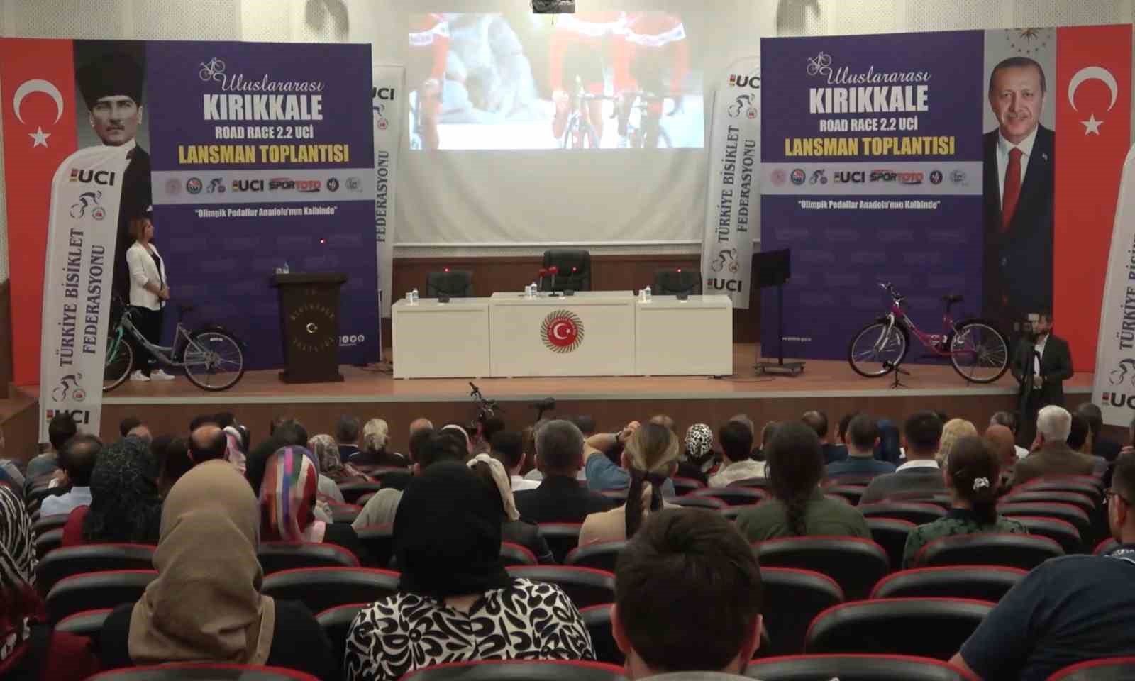 KIRIKKALE VALİLİĞİ VE TÜRKİYE FEDERASYONU İŞBİRLİĞİ İLE ULUSLARARASI BİSİKLET BİRLİĞİ