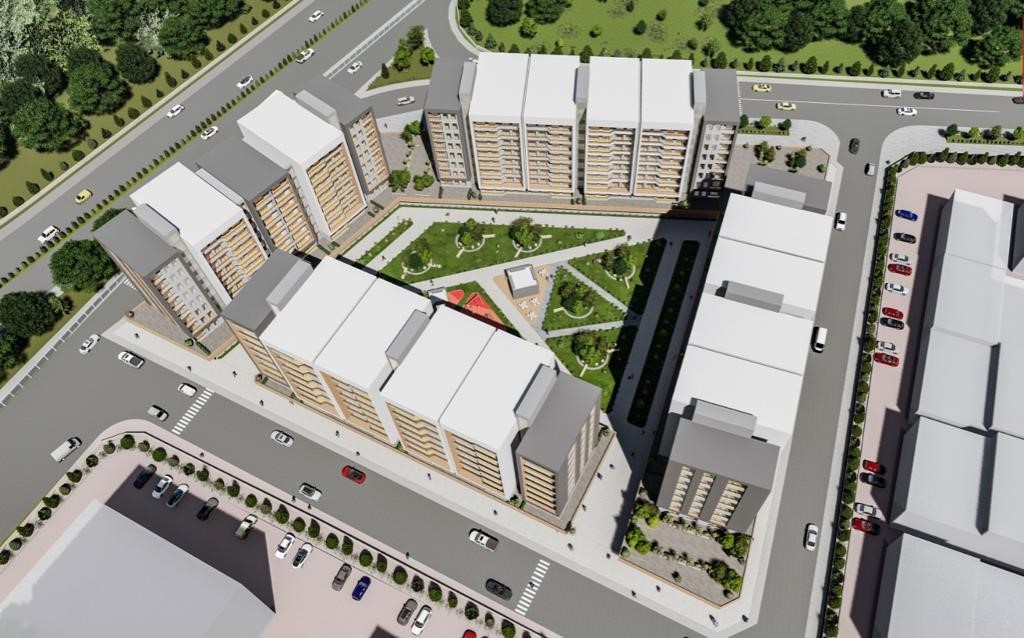 YILDIRIM BELEDİYESİ ULUS MAHALLESİ’NDE 12 BİN 600 METREKARELİK ALANDA YAKLAŞIK