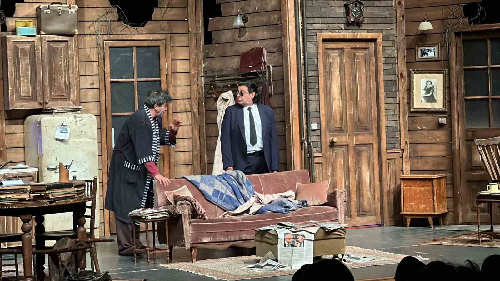ÜNLÜ OYUNCULAR LEVENT ÜLGEN VE AHMET GALİP ERDAL’IN OYNADIĞI “HALKTAN