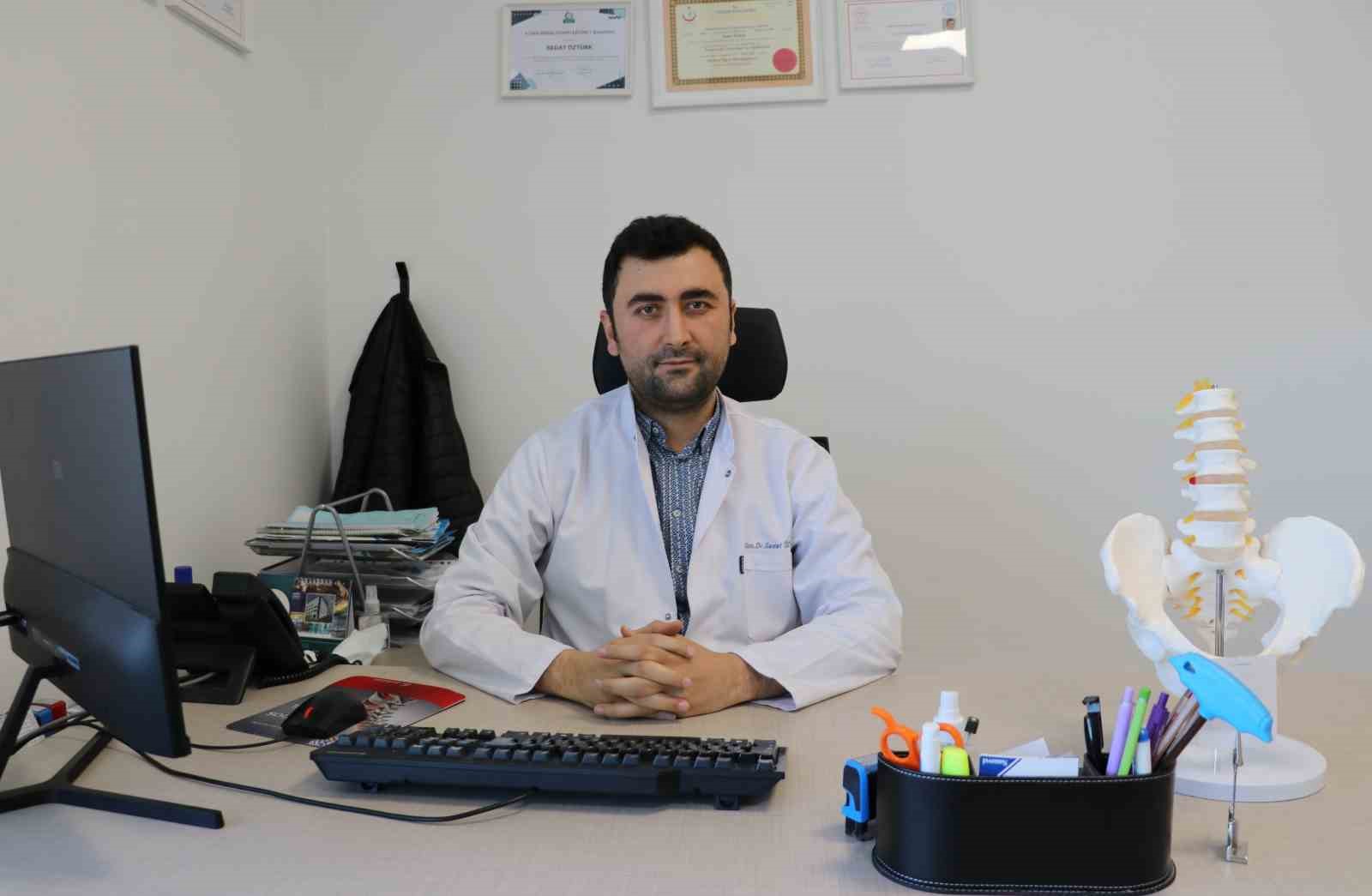 FİZİKSEL TIP VE REHABİLİTASYON UZMANI DR. SEDAT ÖZTÜRK, SON YILLARDA