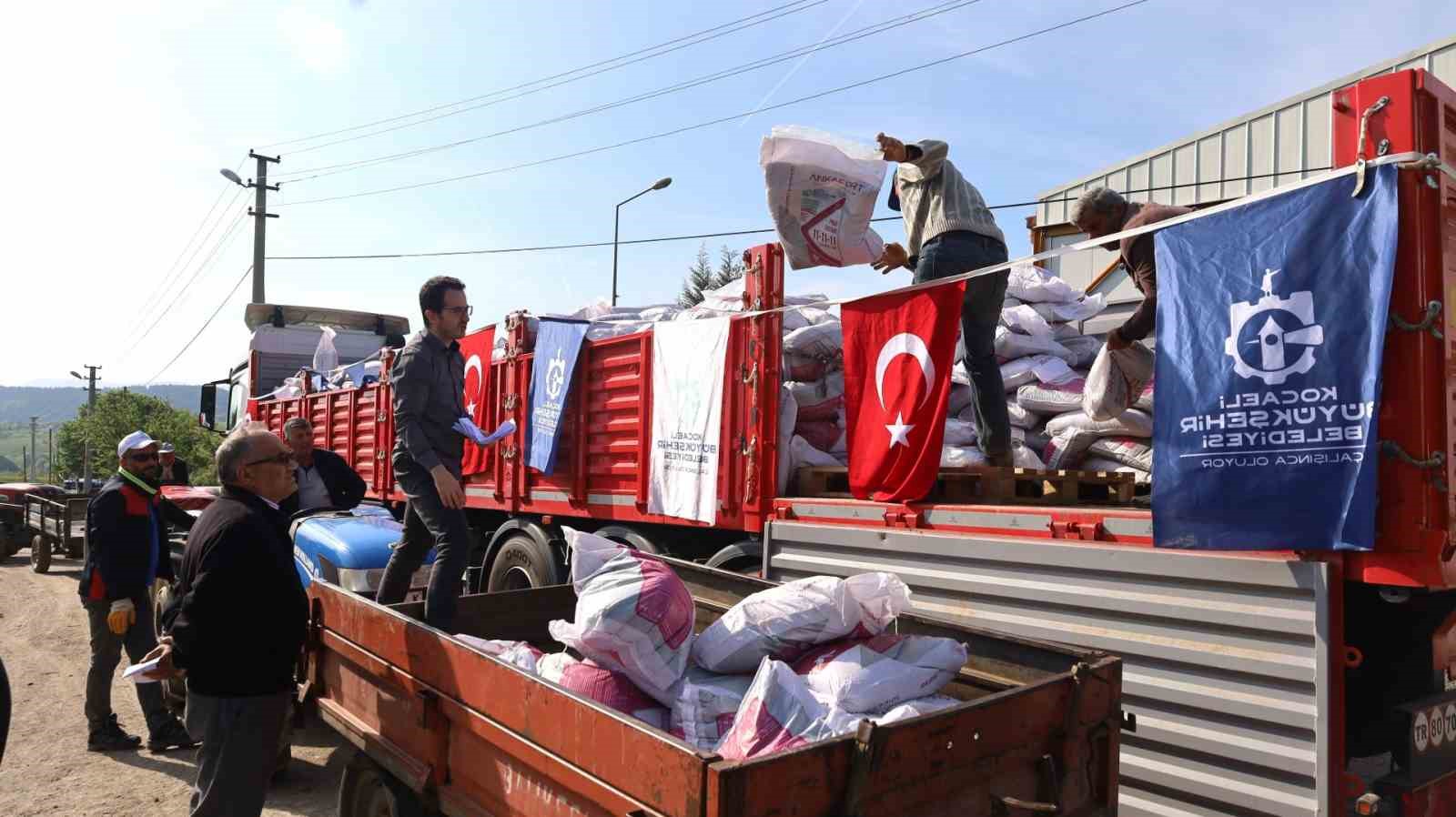 KOCAELİ BÜYÜKŞEHİR BELEDİYESİ'NİN 7 BİN ÇİFTÇİYE SAĞLADIĞI YÜZDE 50 HİBELİ