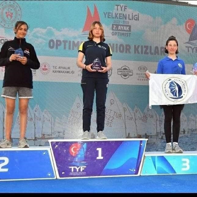 TYF YELKEN LİGİ 2. AYAK OPTİMİST YARIŞLARI'NDA HÜSEYİN AKYÜZ BİLİM