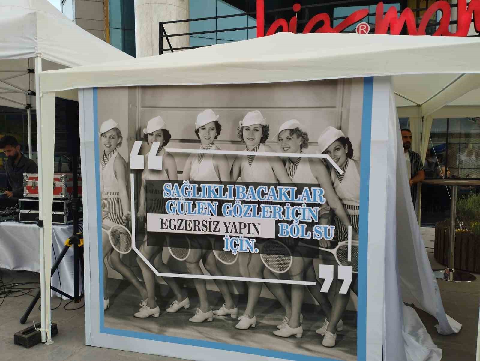 MARDİAN MALL ALIŞVERİŞ MERKEZİ'NDE “SAĞLIKLI BACAKLAR, GÜLEN GÖZLER” PROJESİ ALANINDA
