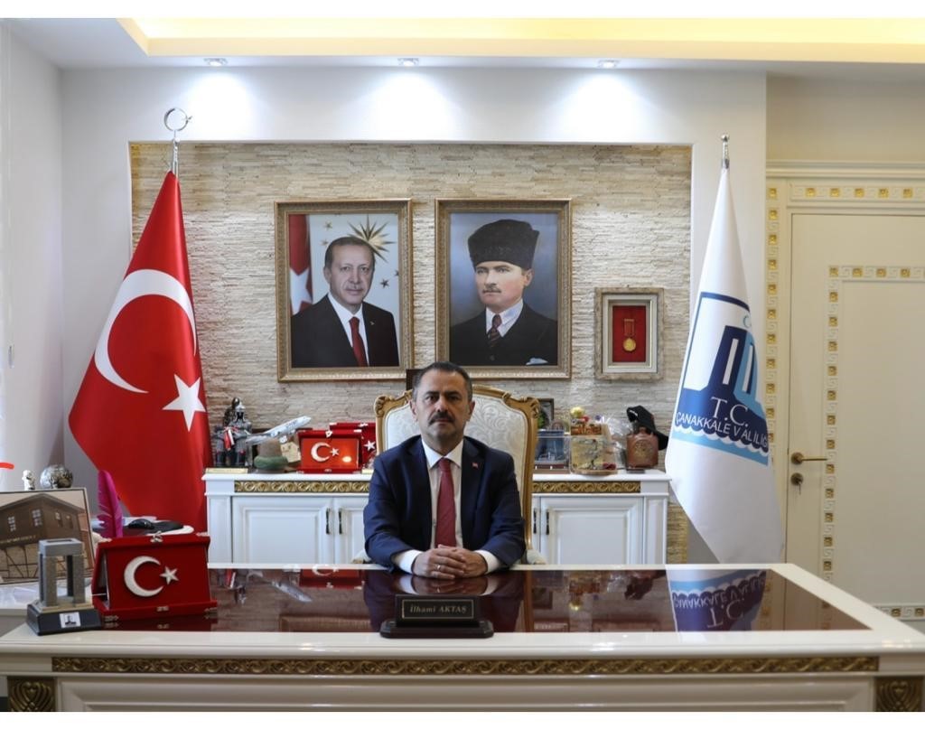 ÇANAKKALE VALİSİ  İLHAMİ AKTAŞ, CUMHURBAŞKANLIĞI SEÇİMİNİN İKİNCİ TURUNA İLİŞKİN