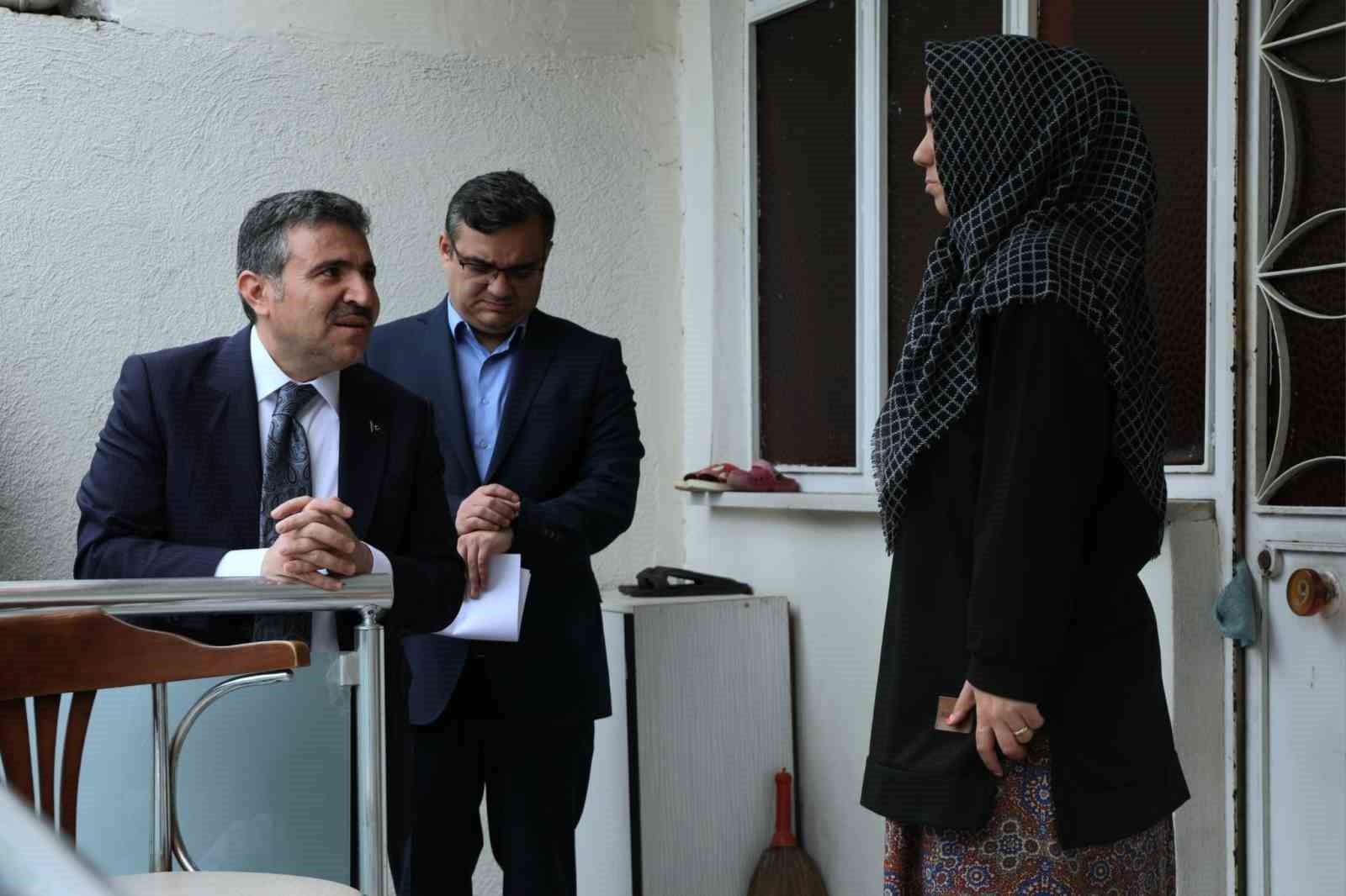 DÜZCE VALİSİ CEVDET ATAY, AİLE ZİYARETLERİ ÇERÇEVESİNDE KOÇYAZI VE BEYCİLER