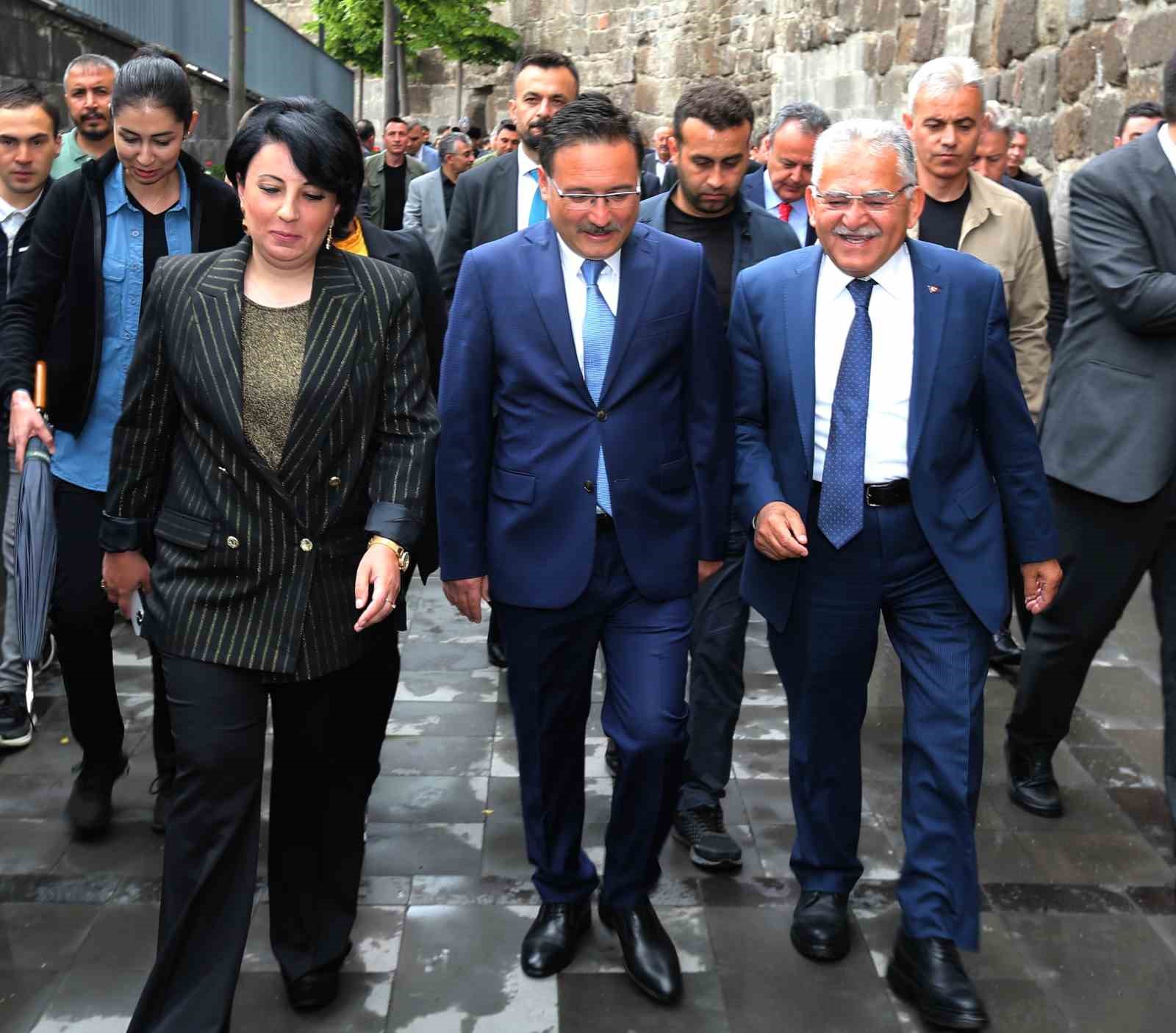 KAYSERİ VALİSİ GÖKMEN ÇİÇEK, KAYSERİ BÜYÜKŞEHİR BELEDİYE BAŞKANI DR. MEMDUH