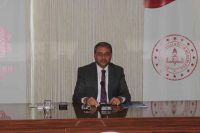 VALİ HASAN ŞILDAK İL EĞİTİM DEĞERLENDİRME TOPLANTISI’NIN ARDINDAN GAZETECİLERE YAPTIĞI