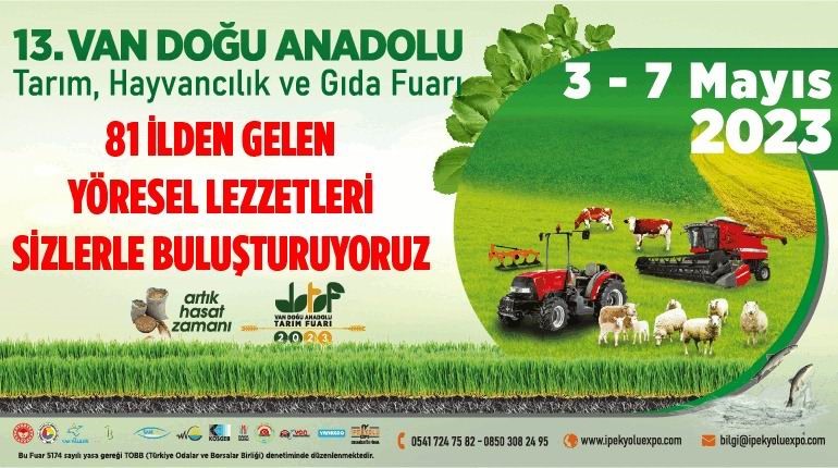 VAN’DA İPEKYOLU EXPO FUAR A.Ş. TARAFINDAN DÜZENLENEN FUARLARIN STARTI VERİLİRKEN,