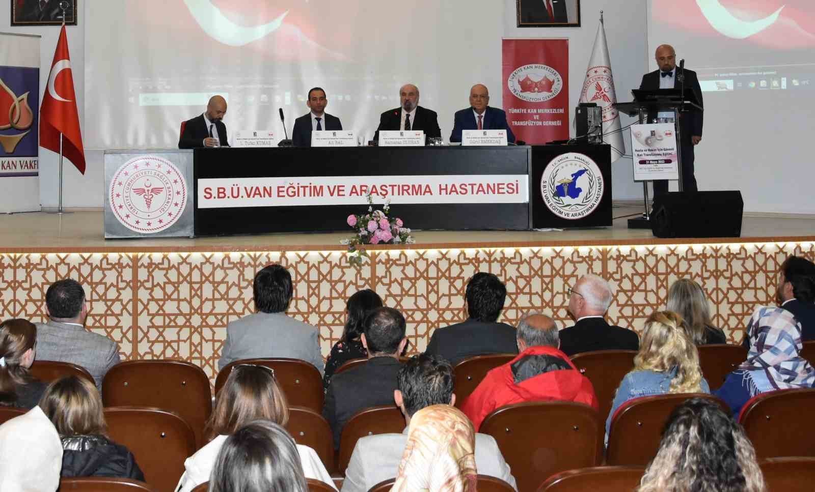 SAĞLIK BİLİMLERİ ÜNİVERSİTESİ (SBÜ) VAN EĞİTİM VE ARAŞTIRMA HASTANESİNDE “HASTA