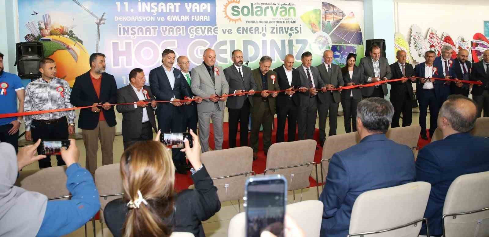 VAN’DA 11’İNCİSİ DÜZENLENEN İNŞAAT YAPI VE EMLAK FUARI İLE YENİLENEBİLİR