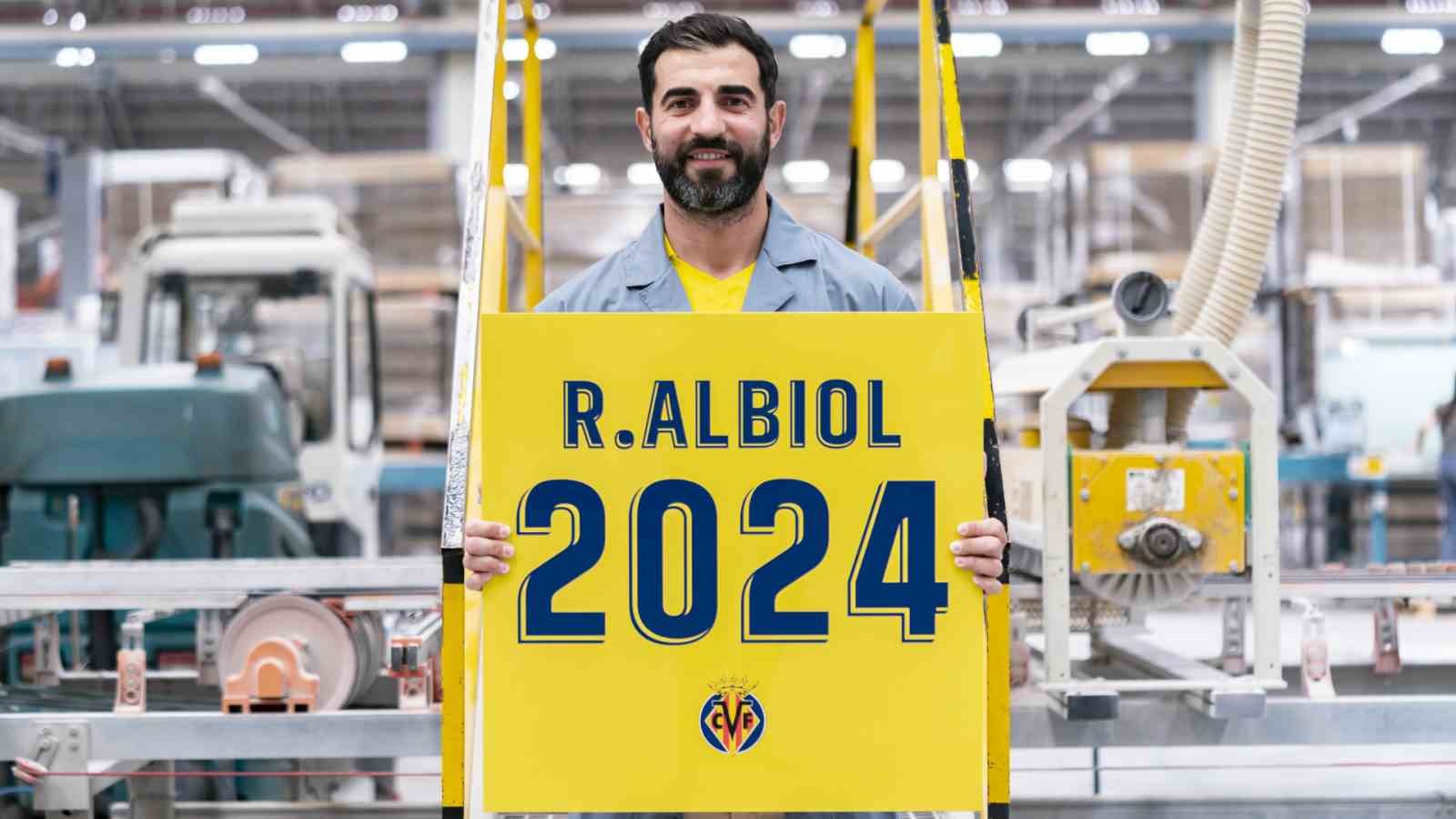 İSPANYOL EKİBİ VİLLARREAL, 37 YAŞINDAKİ FUTBOLCU RAUL ALBİOL'UN SÖZLEŞMESİNİN 2024