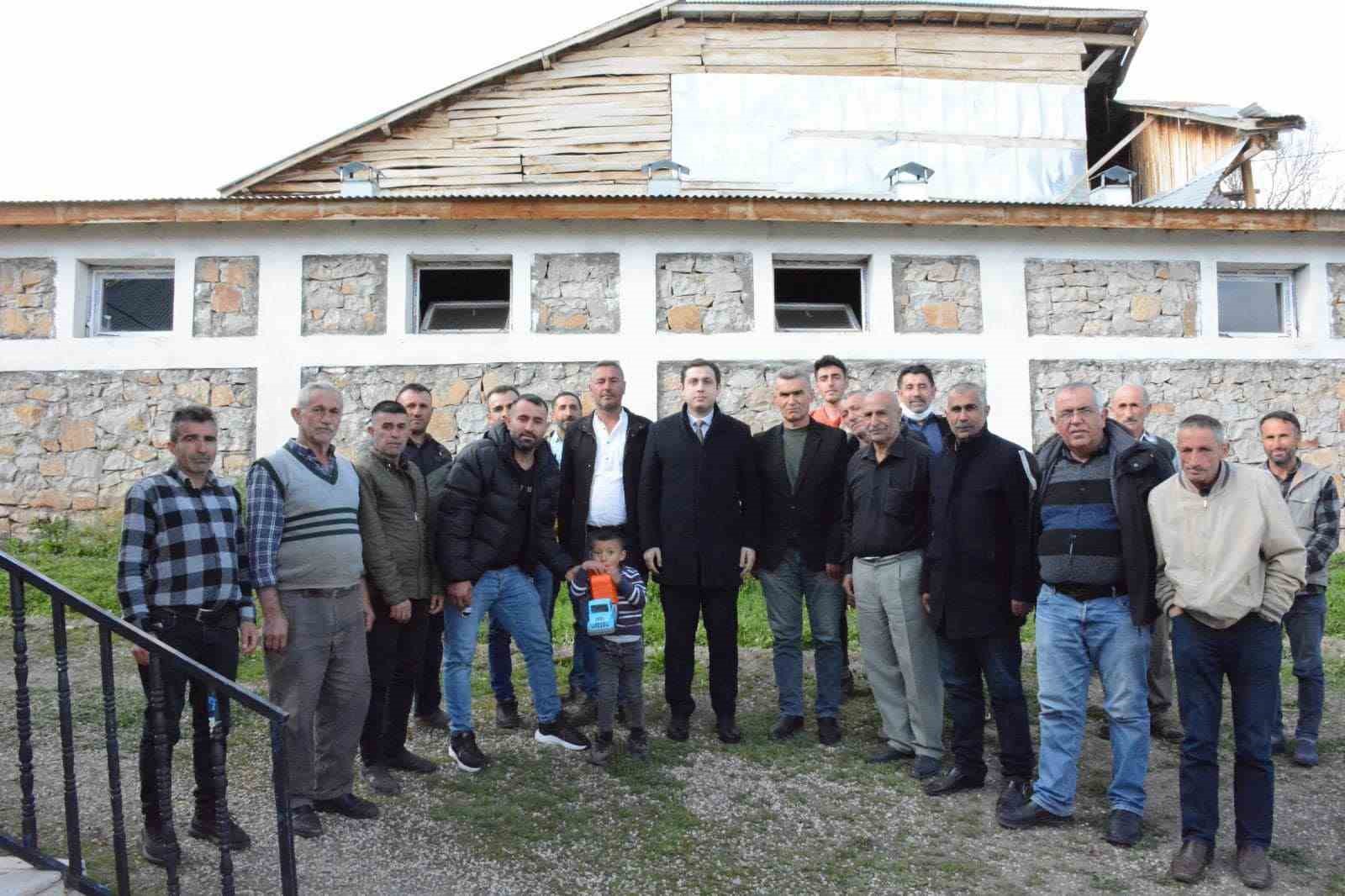 BİNGÖL’ÜN YEDİSU KAYMAKAMI FURKAN BAŞAR, AYANOĞLU, ESKİBALTA KÖYLERİ VE DÖŞENGİ