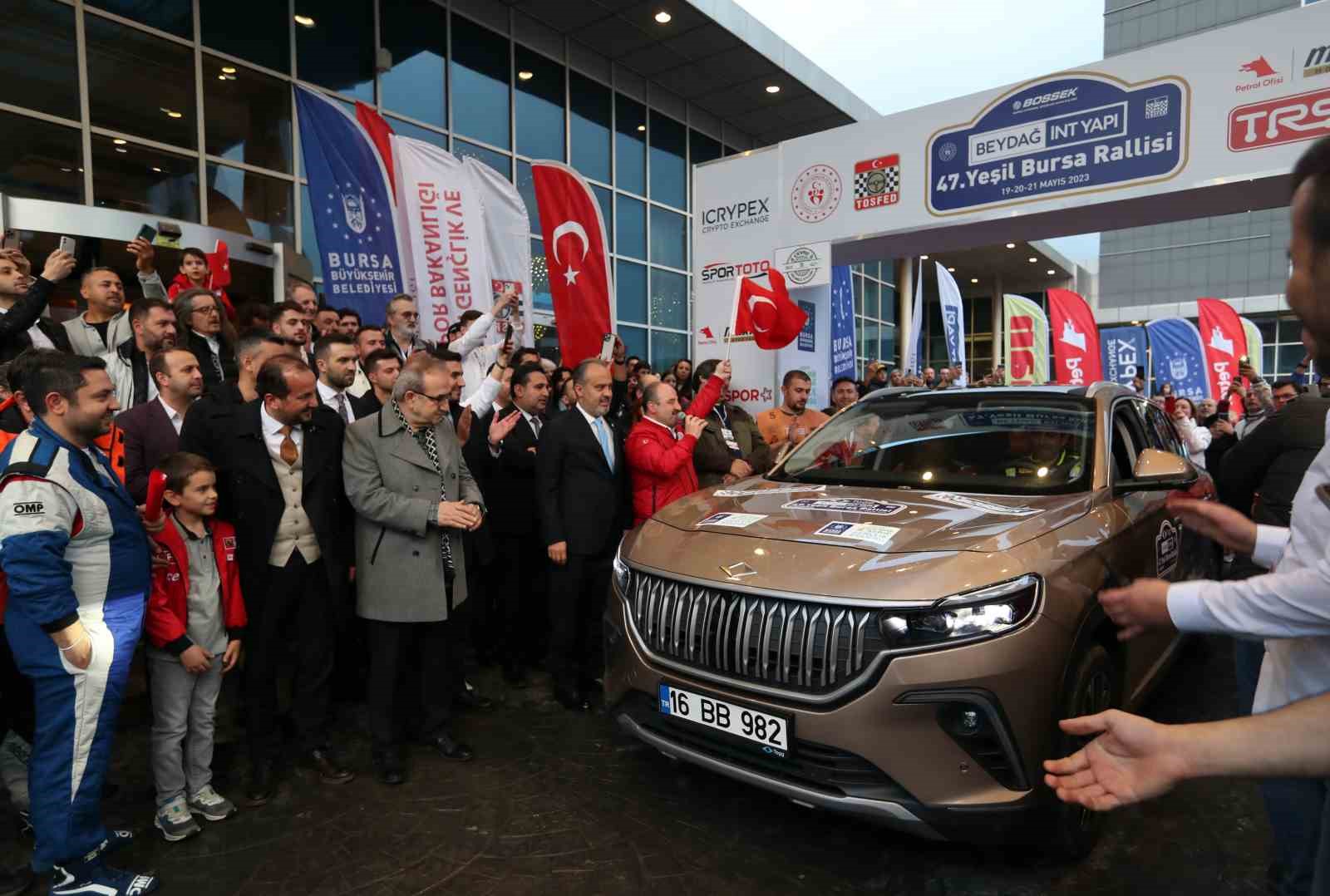 SANAYİ VE TEKNOLOJİ BAKANI MUSTAFA VARANK BURSA OTOMOBİL SPORLARI SPOR