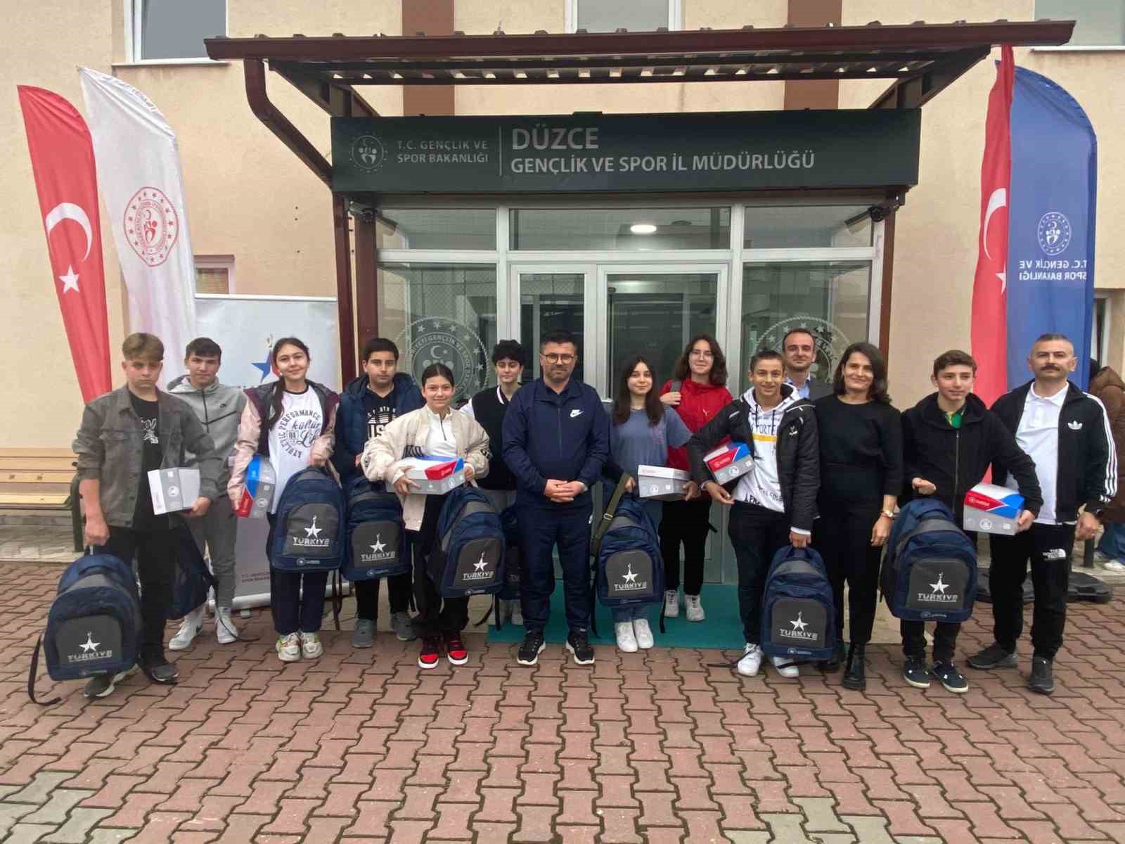 DÜZCE GENÇLİK VE SPOR MÜDÜRLÜĞÜNCE TÜRKİYE SPORTİF YETENEK TARAMASI VE