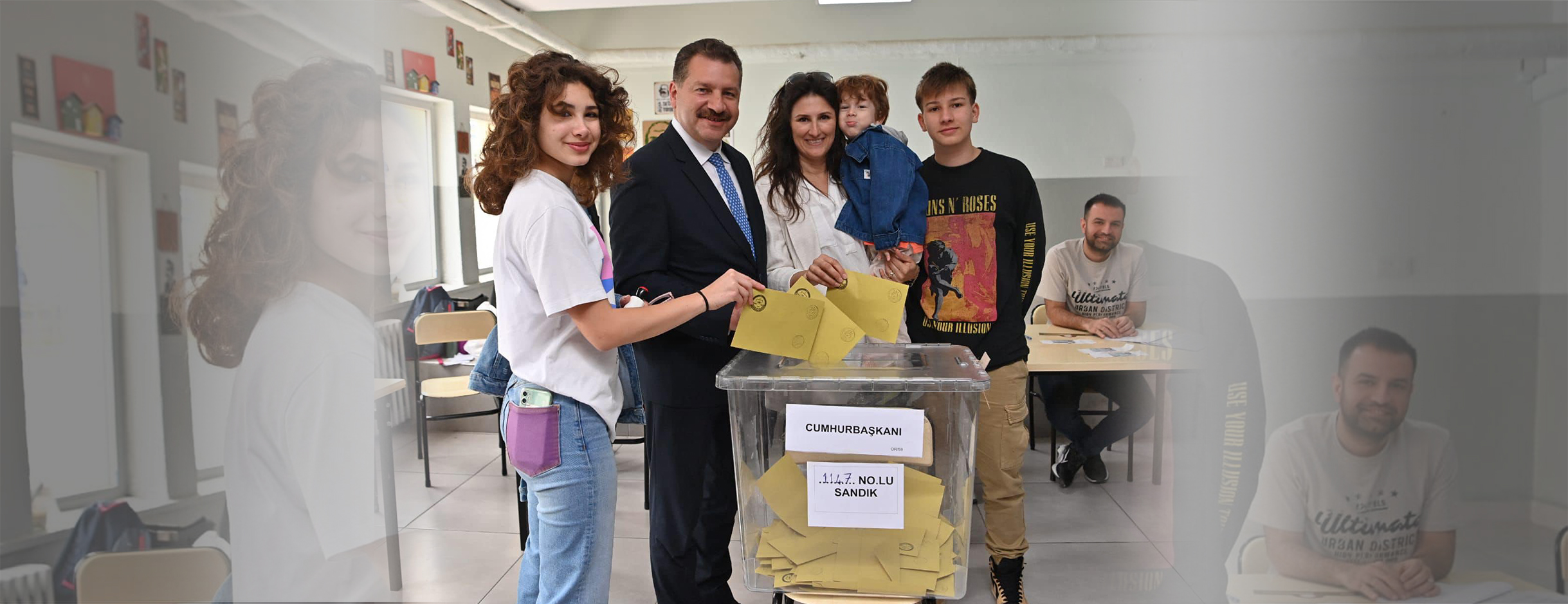 Başkan Yücel Yılmaz, 2.tur oyunu kullandı