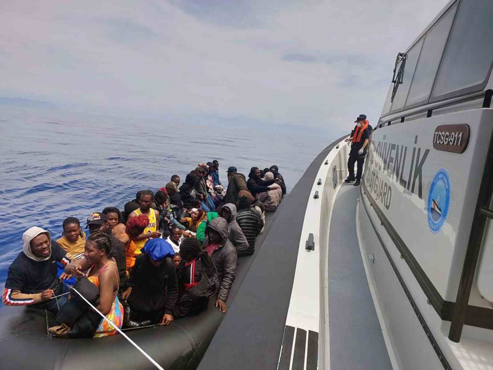 MUĞLA’NIN DALAMAN İLÇESİ AÇIKLARINDA YUNANİSTAN SAHİL GÜVENLİK UNSURLARI TARAFINDAN TÜRK