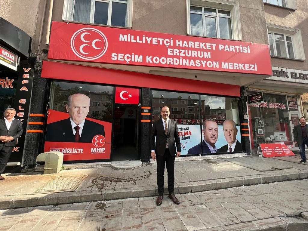 MİLLİYETÇİ HAREKET PARTİSİ ERZURUM İL BAŞKANI ADEM YURDAGÜL,  CUMHURBAŞKANLIĞI