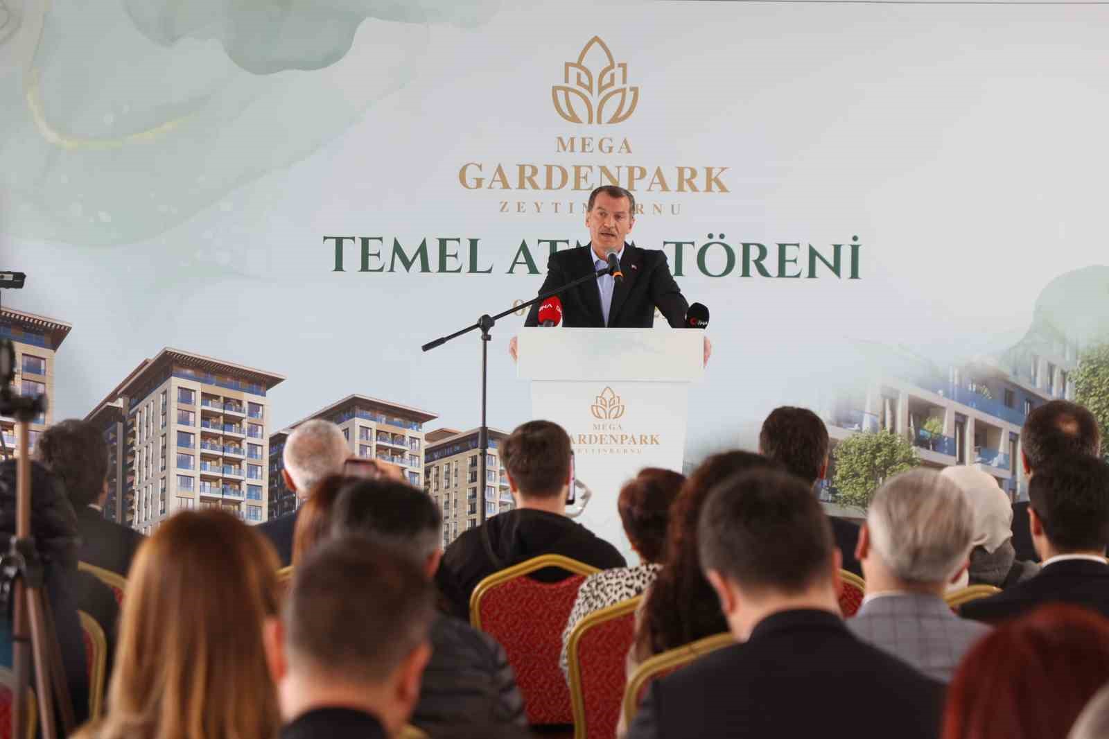 ZEYTİNBURNU BELEDİYESİ, İLÇEDE SÜRDÜRÜLEN ÇALIŞMALAR KAPSAMINDA MEGA GARDENPARK ZEYTİNBURNU PROJESİ'NİN