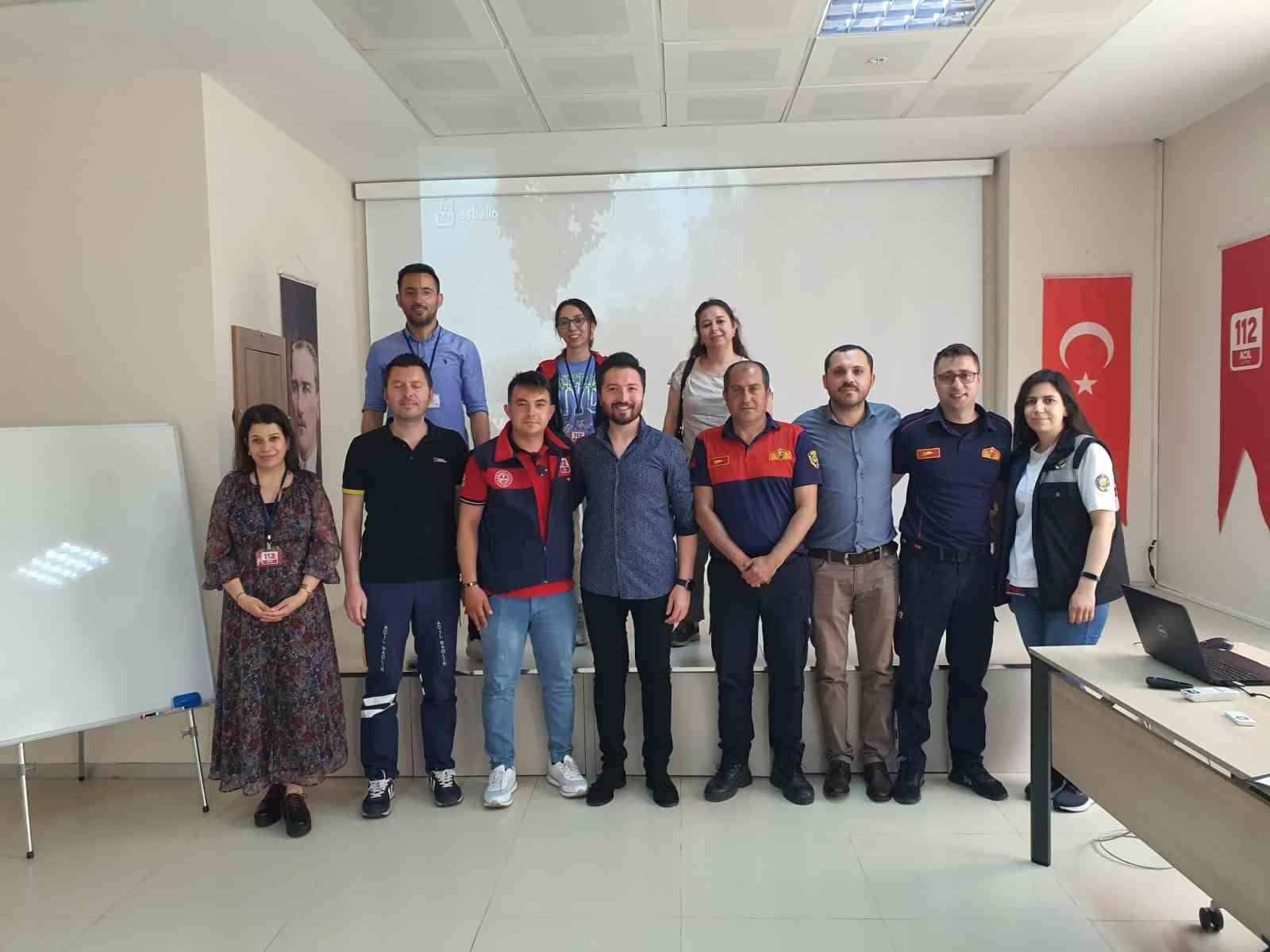 AYDIN’DA, MAYIS AYININ İKİNCİ DÖNEMİNDE, 112 ACİL ÇAĞRI MERKEZİ MÜDÜRLÜĞÜ’NDE