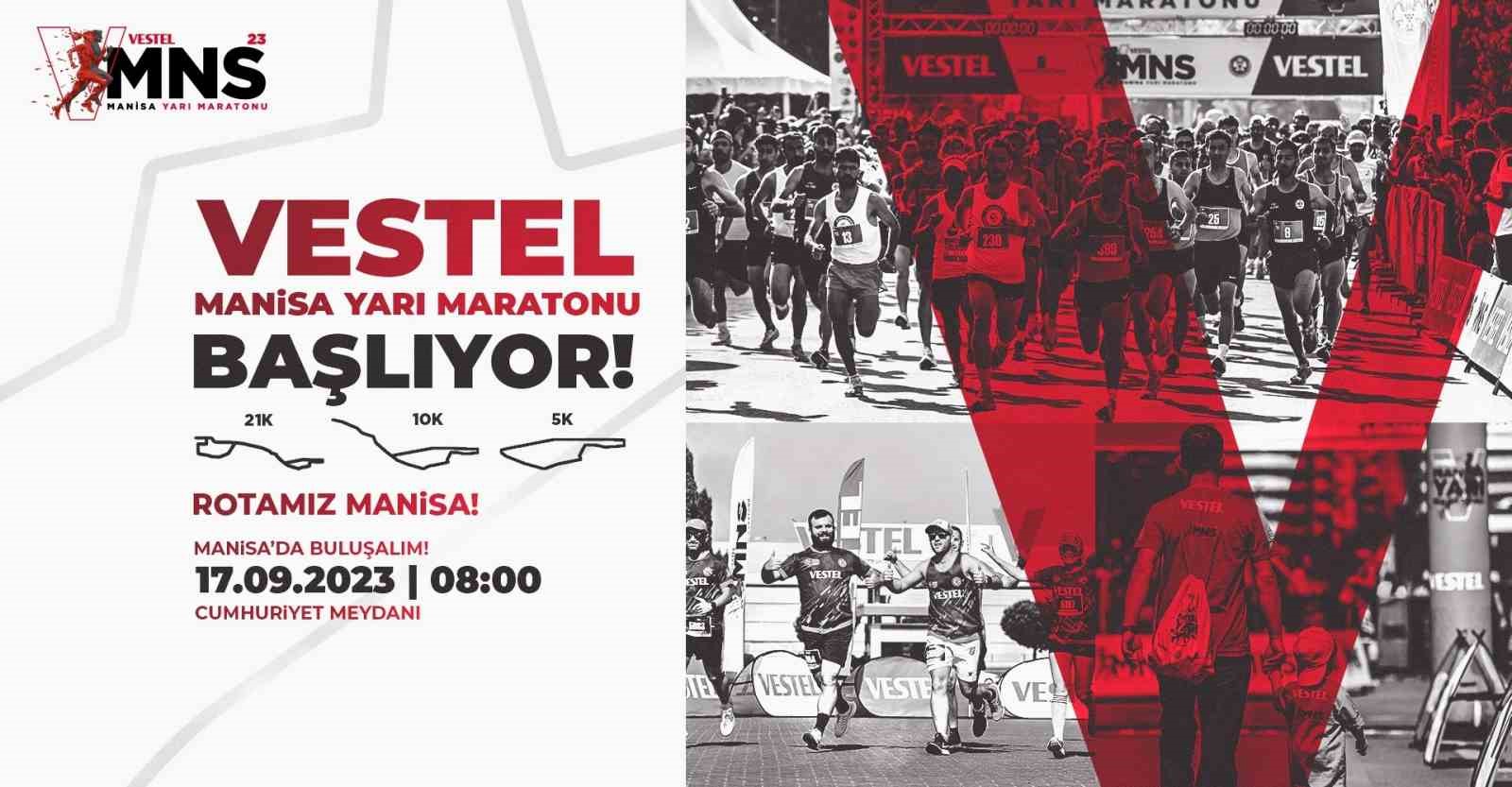 “ULUSLARARASI VESTEL MANİSA YARI MARATONU” İÇİN KAYIT SÜRECİ BAŞLADI.