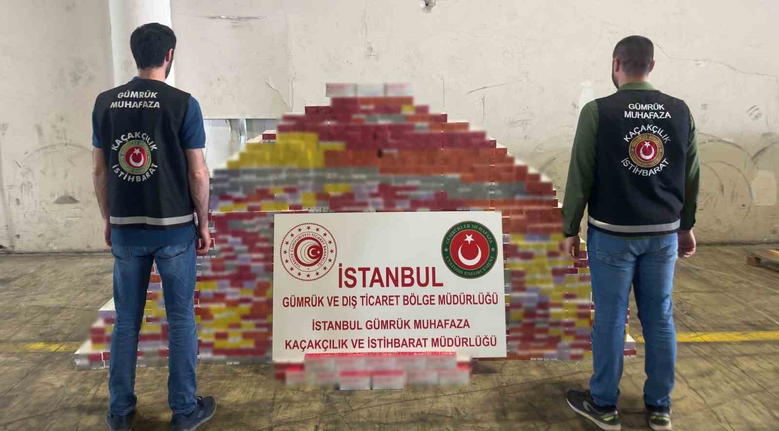 TİCARET BAKANLIĞI GÜMRÜK MUHAFAZA EKİPLERİNCE İSTANBUL SABİHA GÖKÇEN HAVALİMANI’NDA GERÇEKLEŞTİRİLEN