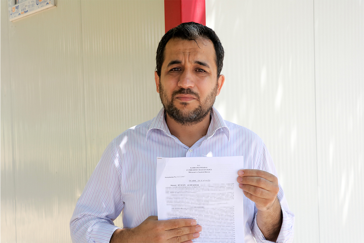 Kahramanmaraş’ta depremden dolayı evsiz kalan 16 yıllık öğretmen, dolandırıcılara biriktirdiği