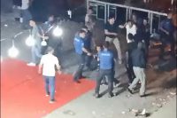 Tekirdağ’da uyarılara rağmen gece yarısına kadar devam eden sokak düğününü