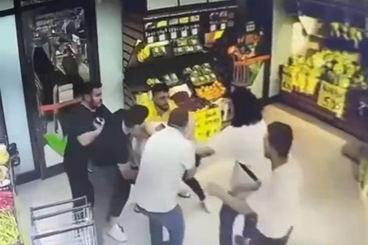 Kocaeli’nin Darıca ilçesinde aldığı karpuzu iade etmek için markete gelen