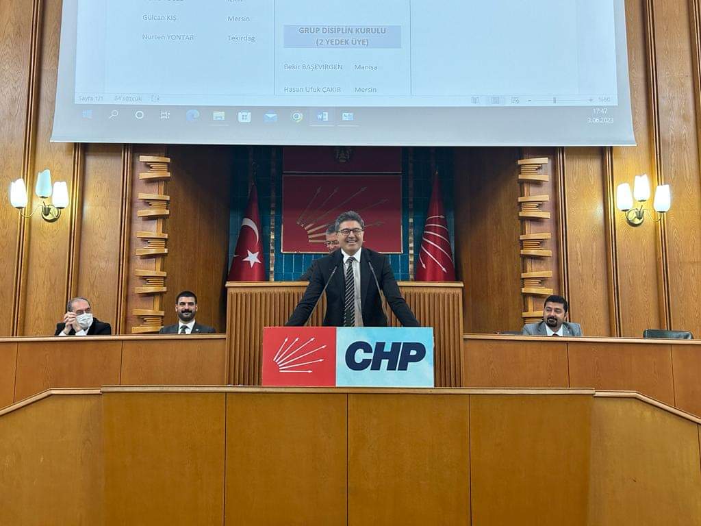 Cumhuriyet Halk Partisi Balıkesir Milletvekili Ensar Aytekin, Türkiye Büyük Millet