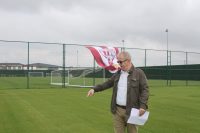 Bandırmaspor Sanayi Tesislerine yapılan yeni antrenman sahası ve 2 yeni