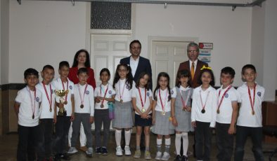 Minik öğrenciler final turnuvasından başarıyla döndü