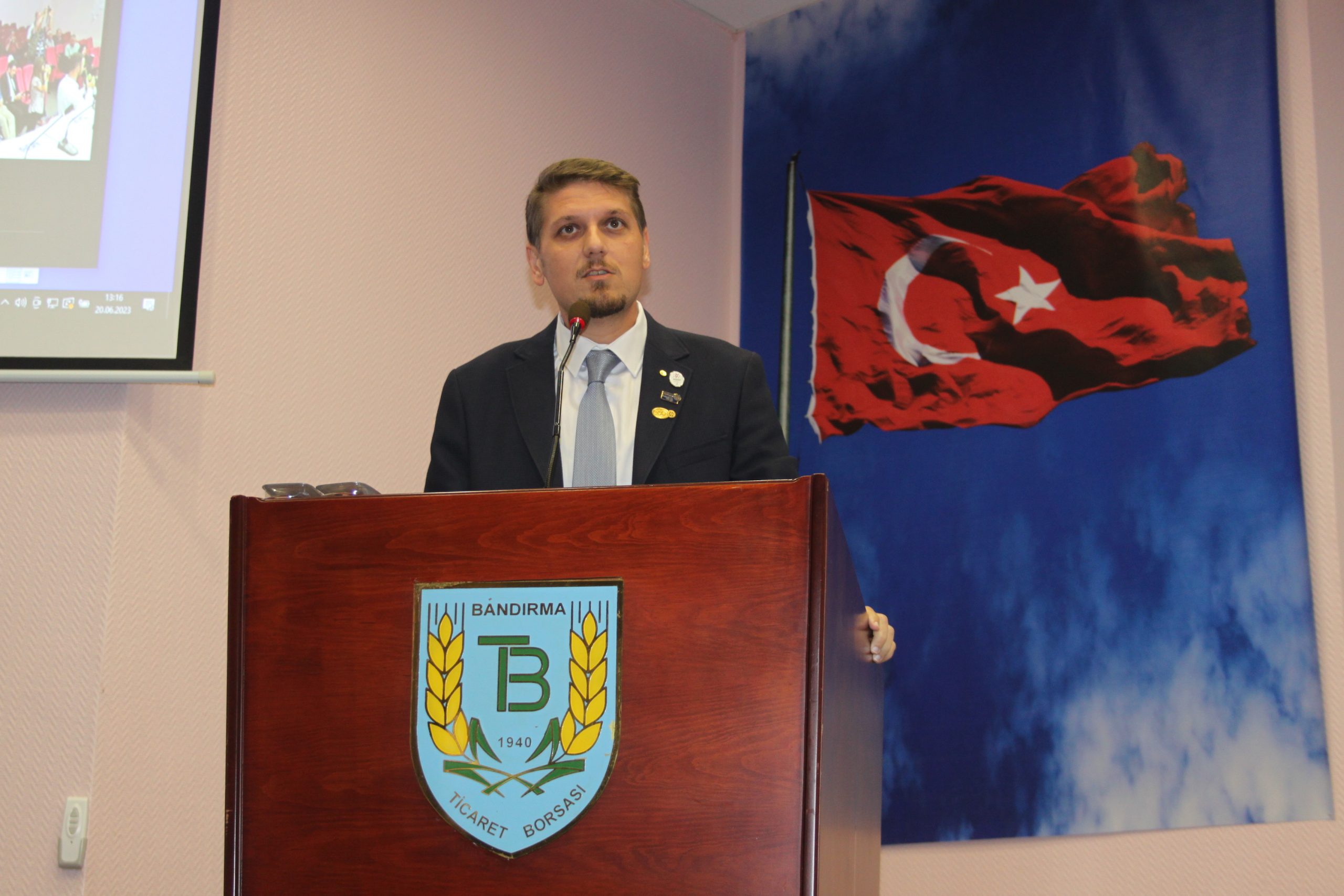 11’inci Tarım paneli Bandırma Ticaret Borsası’nda gerçekleşti. Bandırma Rotary Kulübü