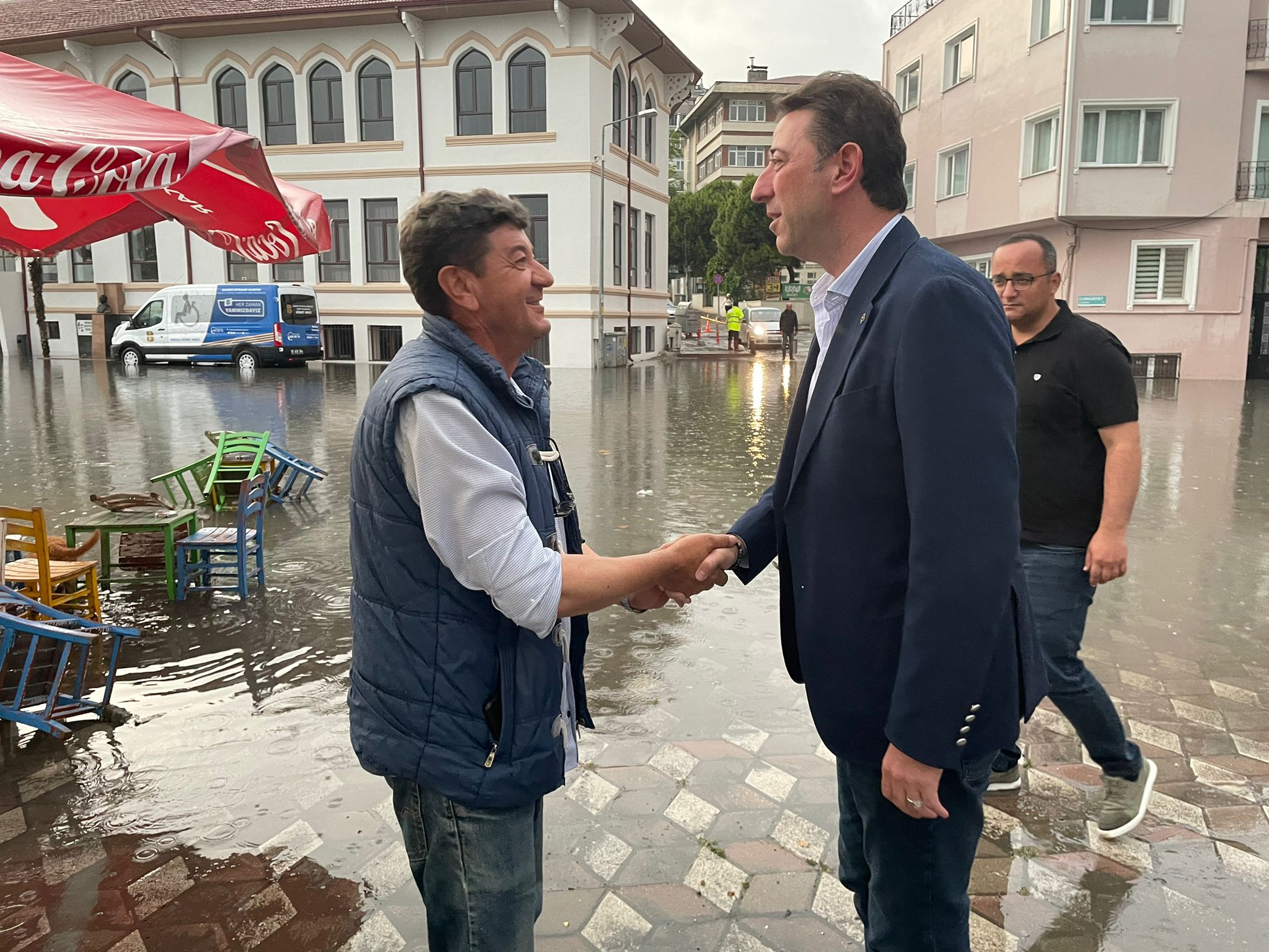 Bandırma’da etkili olan sağanak yağış ve sel afeti hakkında açıklama
