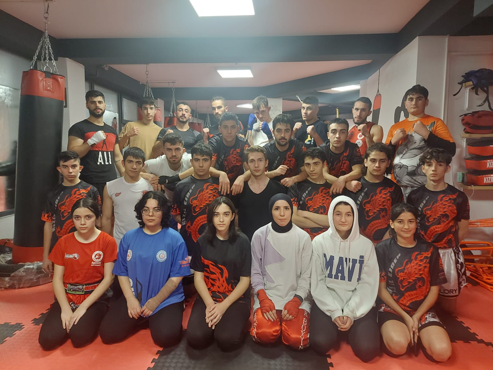 Bandırma Kızıl Ejder Spor Kulübü, Mardin’de düzenlenen Türkiye Kick Boks