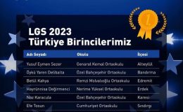 Balıkesir Bölgesi’nde 6 LGS birincisi