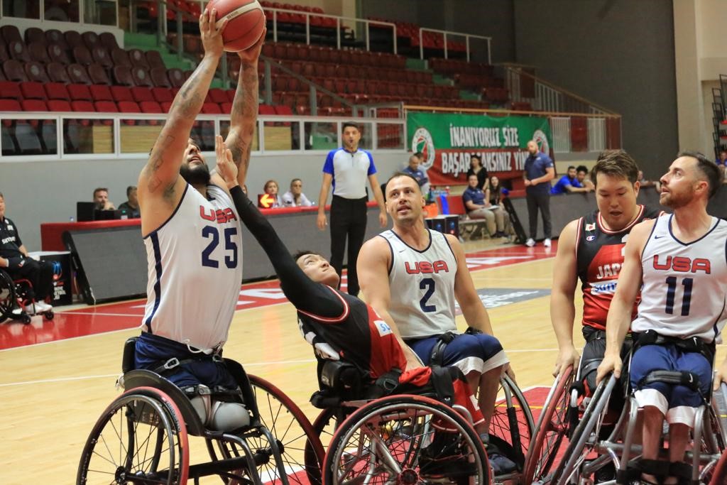 TEKERLEKLİ SANDALYE BASKETBOL KITALARARASI KUPASI’NDA AMERİKA BİRLEŞİK DEVLETLERİ (ABD) RAKİBİ