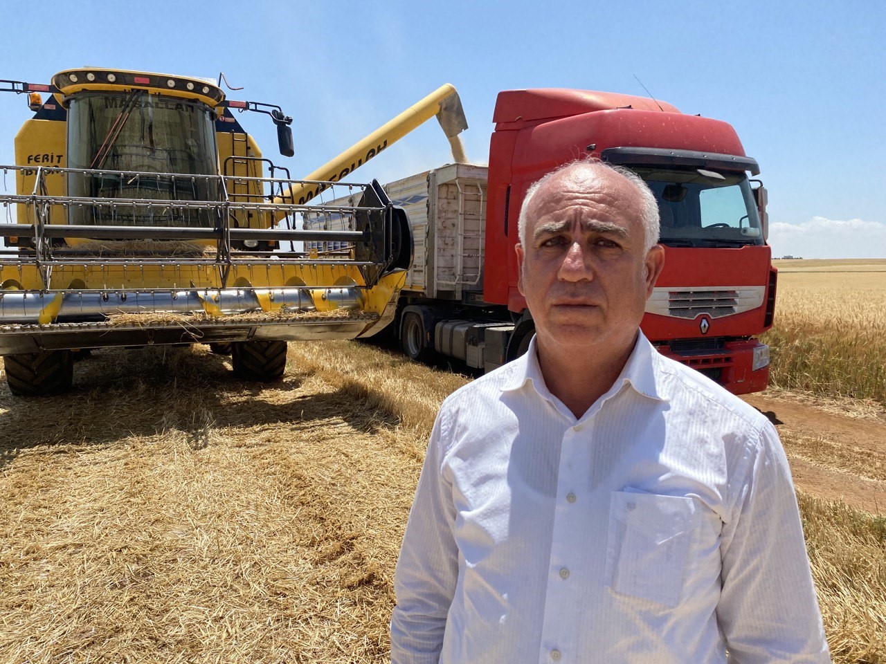 ADIYAMAN’DA YILIN İLK HUBUBAT HASADI BAŞLADI.