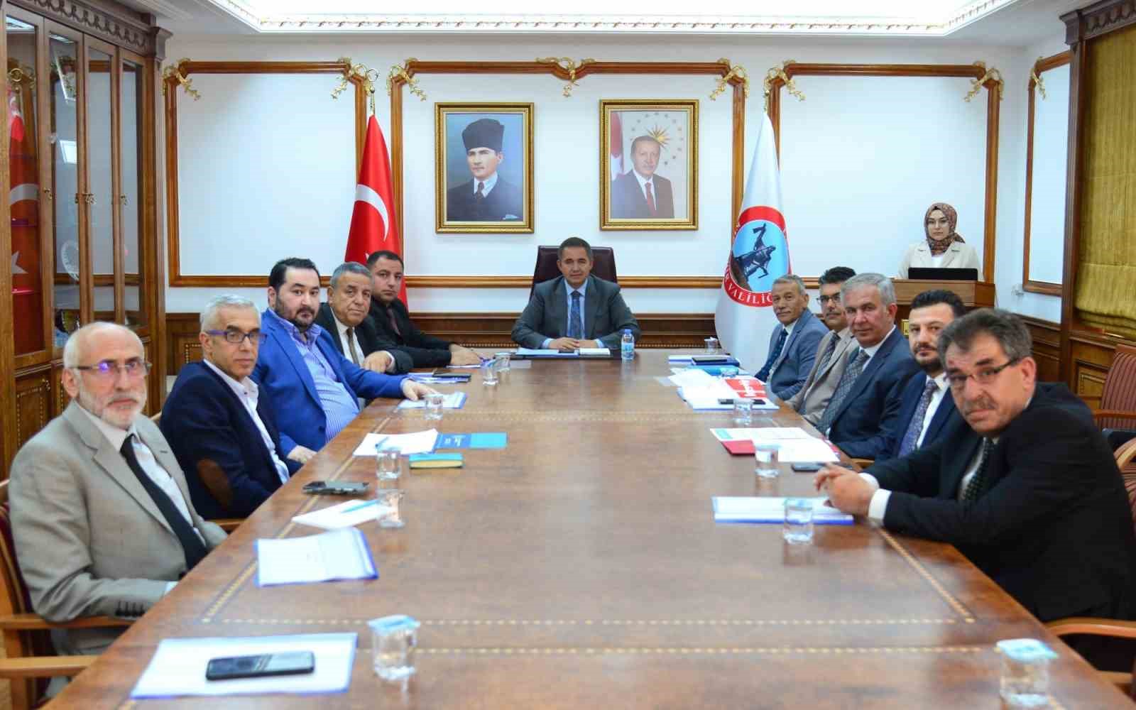 AHİLİK HAFTASI KUTLAMALARI KOMİTE TOPLANTISI YAPILDI