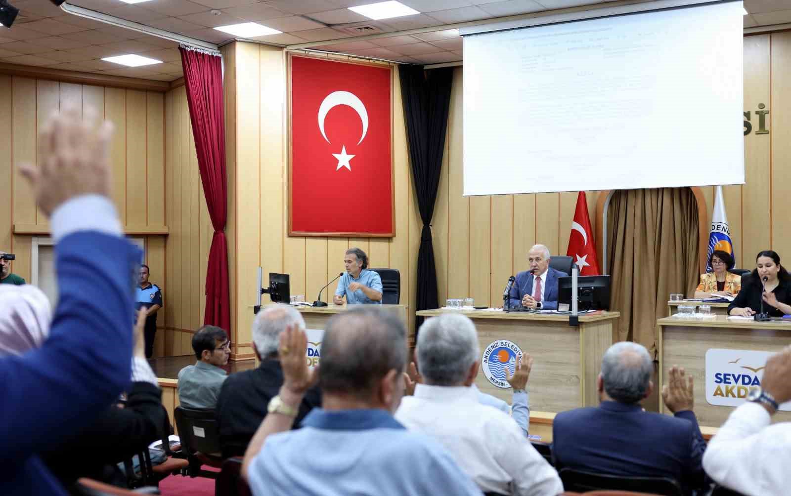 AKDENİZ BELEDİYE MECLİSİ’NİN OYBİRLİĞİ İLE ALDIĞI KARAR SONUCU, ŞİRİN BİR