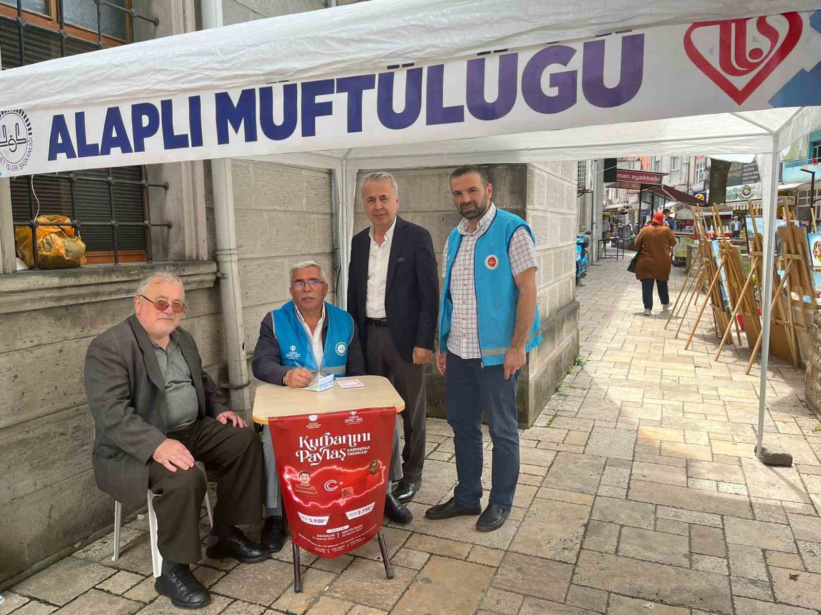 ZONGULDAK - ZONGULDAK'IN ALAPLI İLÇE MÜFTÜLÜĞÜNCE MERKEZ CAMİ MEYDANINDA VEKALET