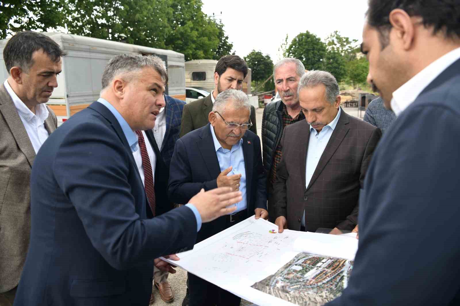 KAYSERİ BÜYÜKŞEHİR BELEDİYE BAŞKANI DR. MEMDUH BÜYÜKKILIÇ, TALAS BELEDİYE BAŞKANI