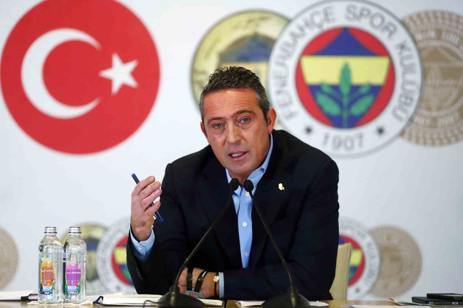 FENERBAHÇE BAŞKANI ALİ KOÇ, "BAŞKAN ADAYI ÇIKMASI DURUMUNDA BUGÜN DE