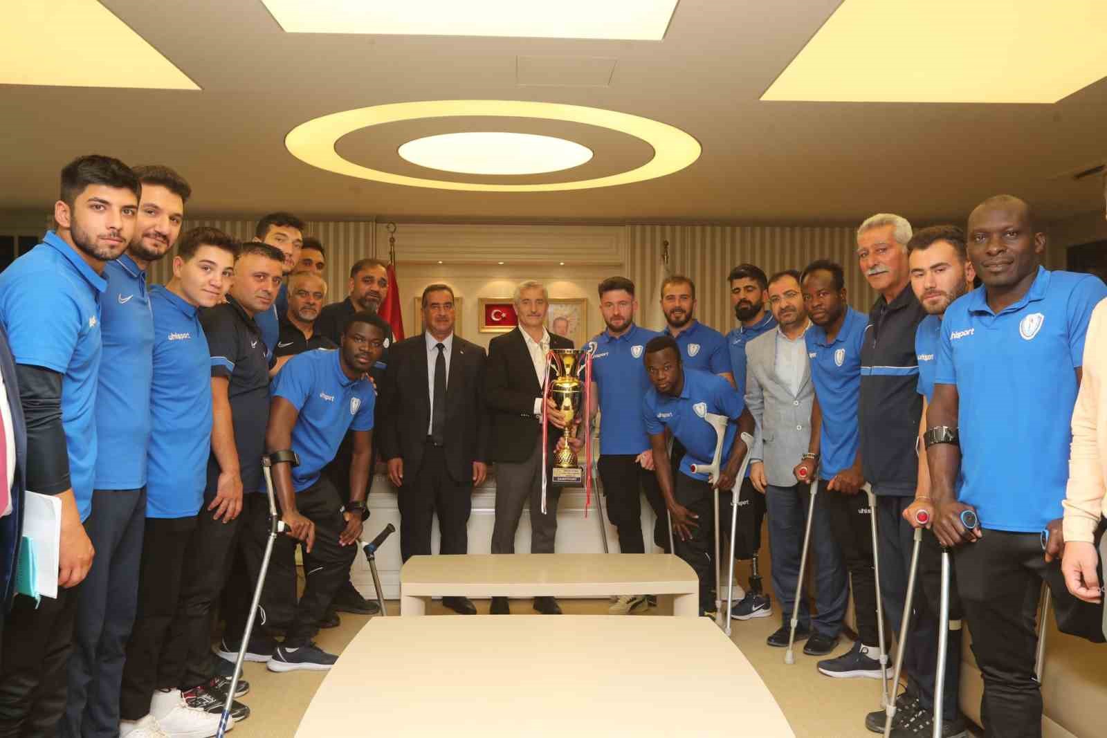 ŞAHİNBEY BELEDİYESİ AMPUTE FUTBOL TAKIMI, TÜRKİYE KUPASI’NDAN SONRA 2022-2023 SEZONU