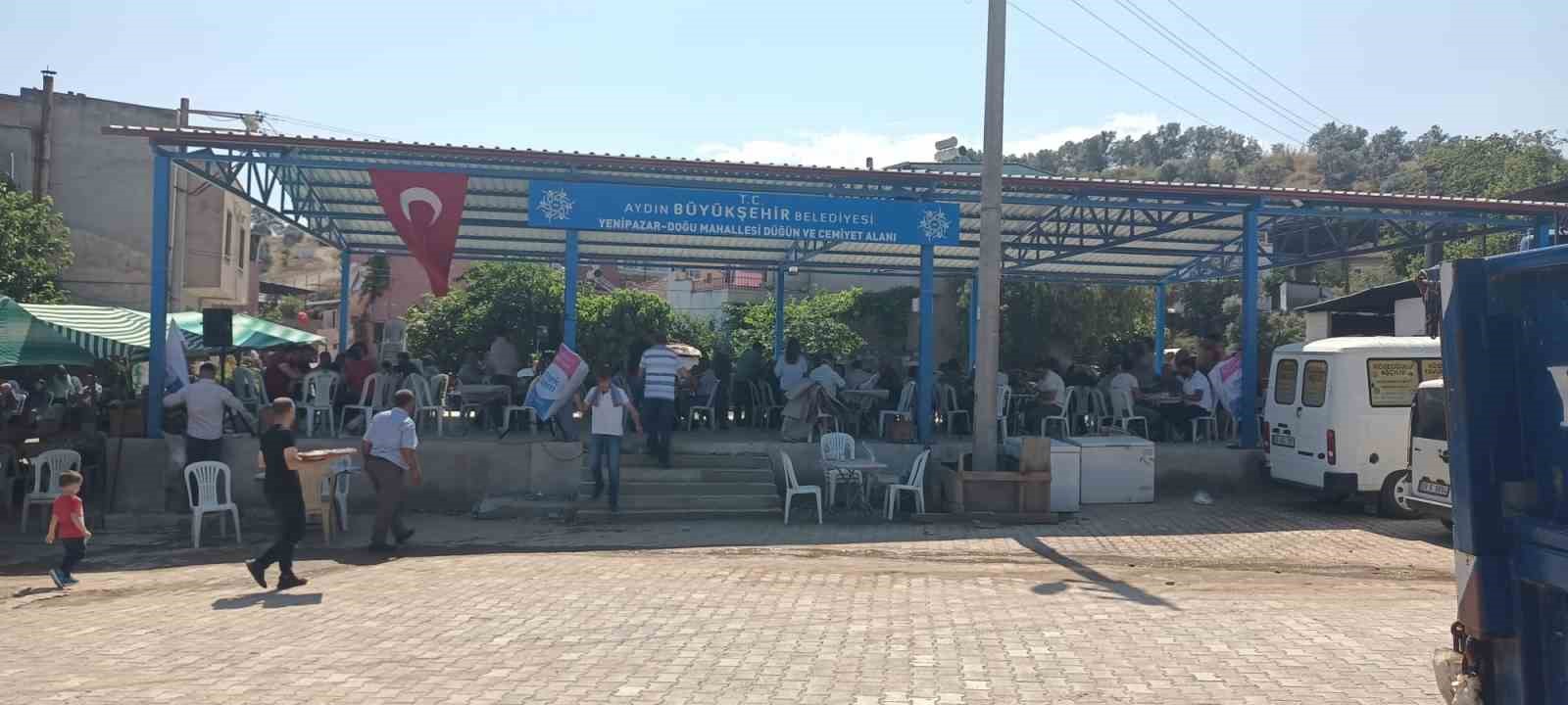 AYDIN BÜYÜKŞEHİR BELEDİYESİ, YENİPAZAR’IN DOĞU MAHALLESİ’NDE CEMİYET ALANI AÇTI. VATANDAŞLAR