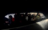 BALIKESİR’İN AYVALIK İLÇESİ AÇIKLARINA YUNANİSTAN’IN MİDİLLİ (LESVOS) ADASI’NA GEÇMEK İSTEYEN