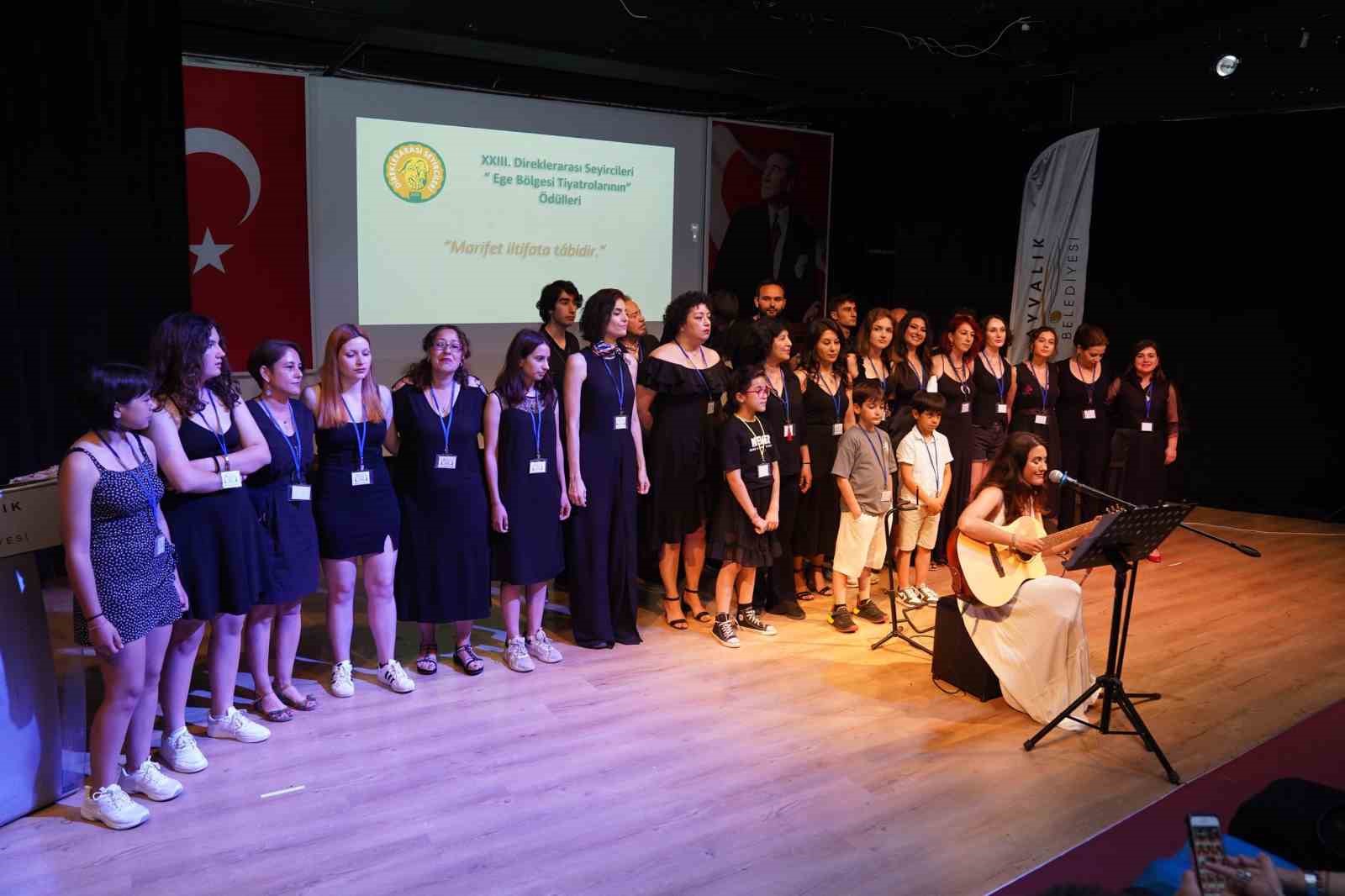 23. DİREKLERARASI EGE BÖLGESİ TİYATRO ÖDÜLLERİ, AYVALIK BELEDİYESİ NEJAT UYGUR