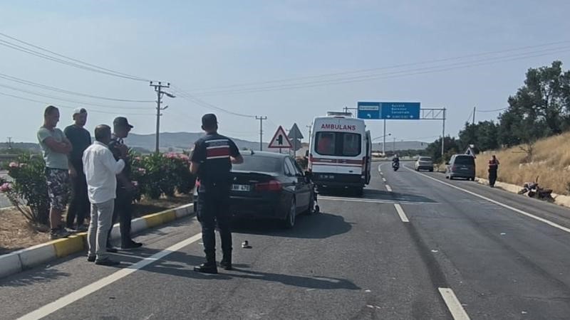 BALIKESİR’İN AYVALIK İLÇESİNDE MEYDANA GELEN TRAFİK KAZASINDA 1 KİŞİ ÖLDÜ,