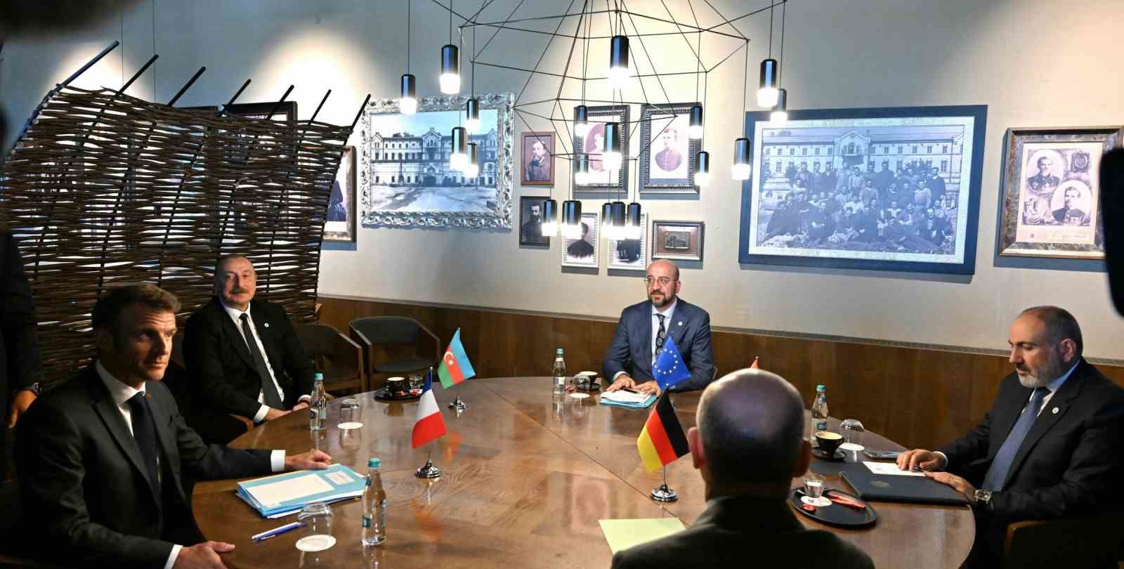 AZERBAYCAN, ERMENİSTAN, FRANSA, ALMANYA VE AB ARASINDAKİ GÖRÜŞME KİŞİNEV'DE BAŞLADI