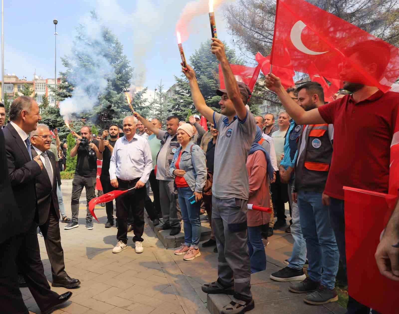 ÇEVRE, ŞEHİRCİLİK VE İKLİM DEĞİŞİKLİĞİ BAKANI MEHMET ÖZHASEKİ, KAYSERİ BÜYÜKŞEHİR